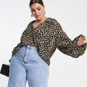 Leopard Blouse